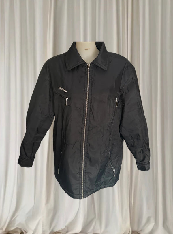 Billabong Black Zip-Up Jacket - Size 10 - Image 1