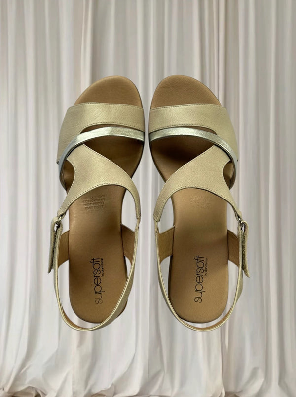 Supersoft by Diana Ferrari Women's Sandals - Cushioned Comfort AU 10 - Image 1