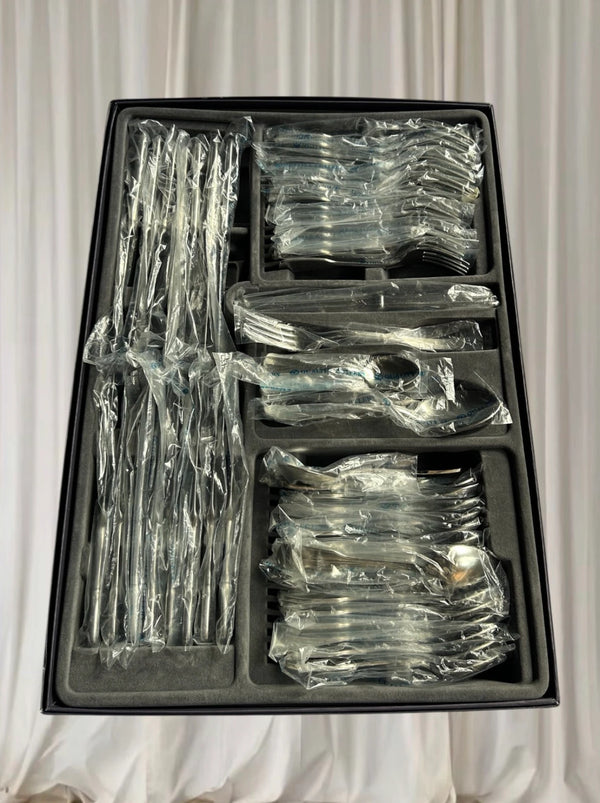 Consulate Stainless Steel Flatware Set - Premium Polished Dining Collection - Image 1