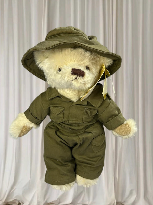 Rare Digger Bear Vietnam War Teddy Bear - Military Plush Bears Over There - Image 1