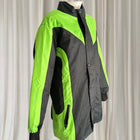 K1 Race Gear Motorsport Jacket - Neon Green and Black Colorblock - Image 4