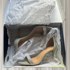 Novo Pelliy Silver Glitter Ankle Strap Heels - Brand New In Box - Image 2