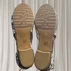 Silver Lining Leather Snake Print Sandals - Comfortable Flat Shoes - Image 7
