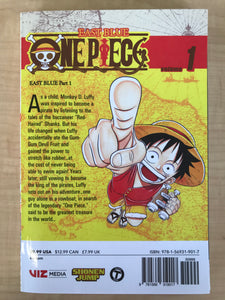 One Piece by Eiichiro Oda (East Blue and Baroque Works Box Volumes #1 - #23 with bonus comic and poster