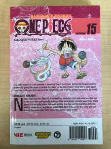 One Piece by Eiichiro Oda (East Blue and Baroque Works Box Volumes #1 - #23 with bonus comic and poster