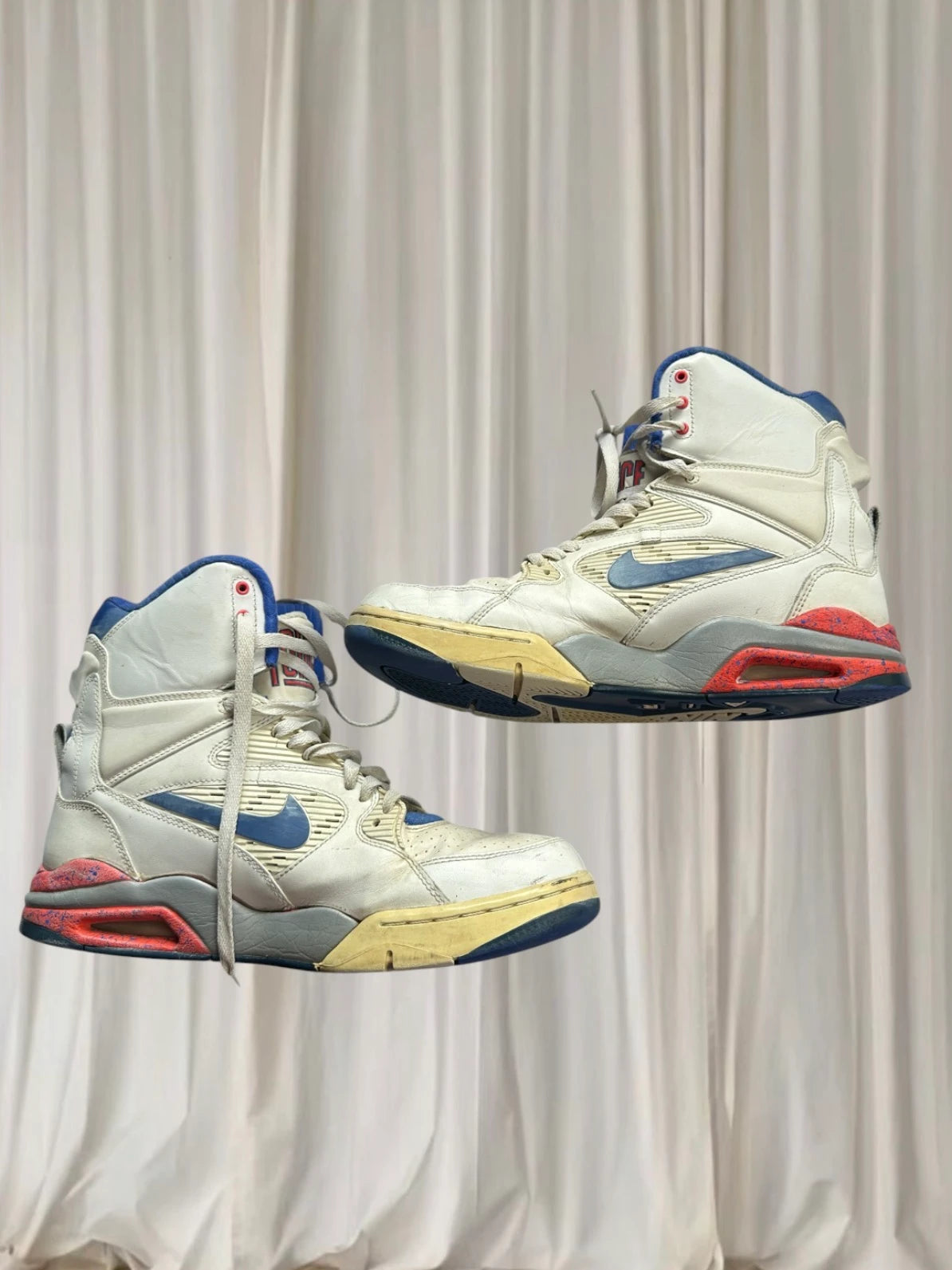 Nike Air Command Force Sneakers - Ultramarine Retro Basketball Shoes - Image 3