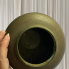 Vintage Hiroshima Japanese Ceramic Vase - Rare Gold Painted Collectible - Image 8