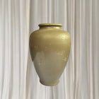 Vintage Hiroshima Japanese Ceramic Vase - Rare Gold Painted Collectible - Image 7