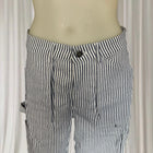 Lioness Miami Vice Carpenter Pants - Navy Pinstripe - Image 4