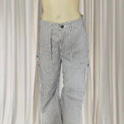 Lioness Miami Vice Carpenter Pants - Navy Pinstripe - Image 3