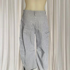 Lioness Miami Vice Carpenter Pants - Navy Pinstripe - Image 6