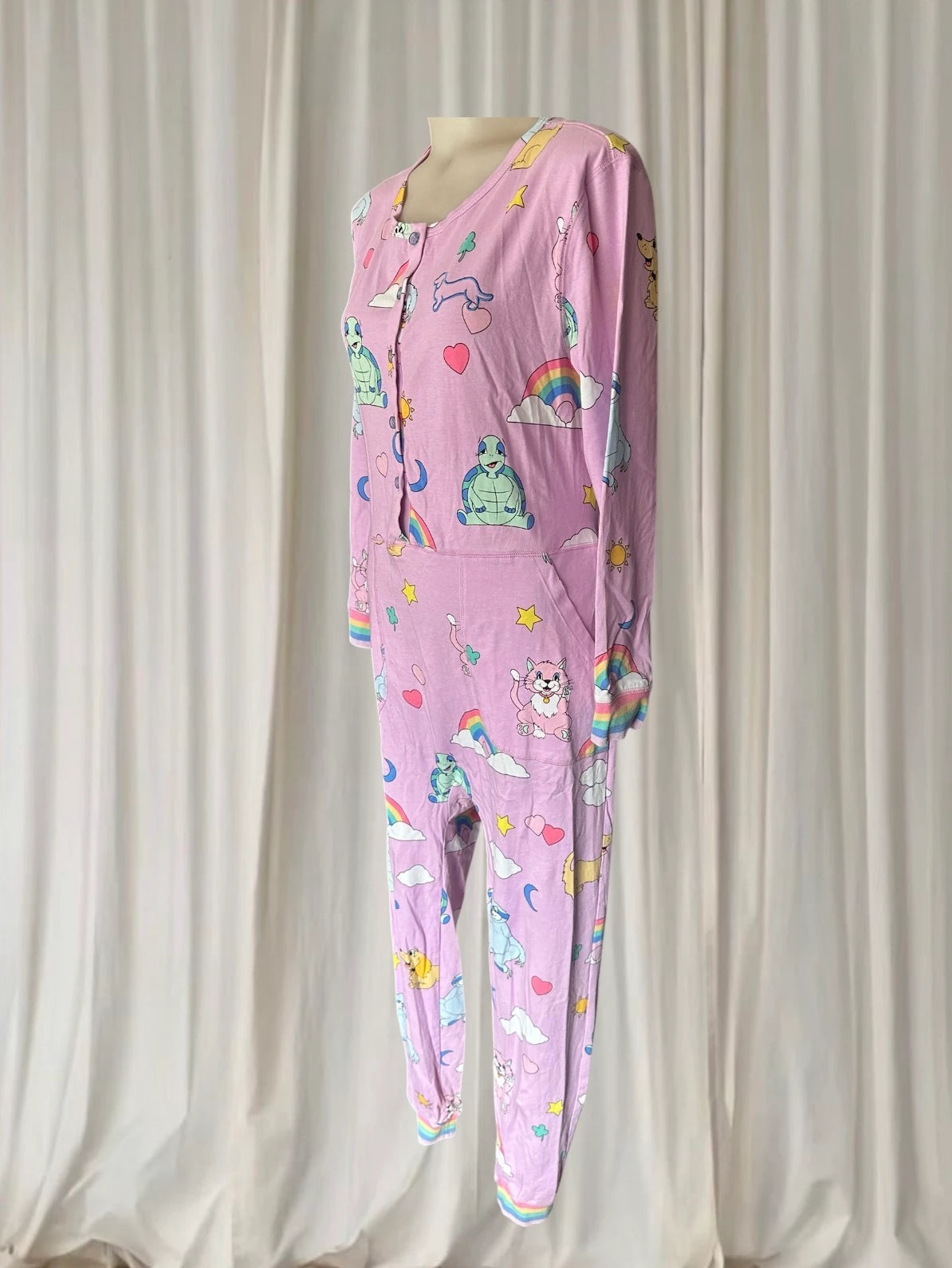 Peter Alexander Onesie - Pink All-Over Print Pajamas - Image 4