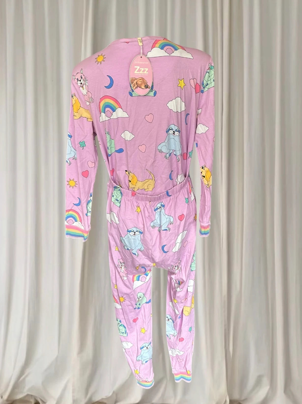 Peter Alexander Onesie - Pink All-Over Print Pajamas - Image 5