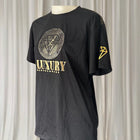 Diamond Supply Co. Luxury Graphic T-Shirt - Black And Gold Logo Tee - Image 3