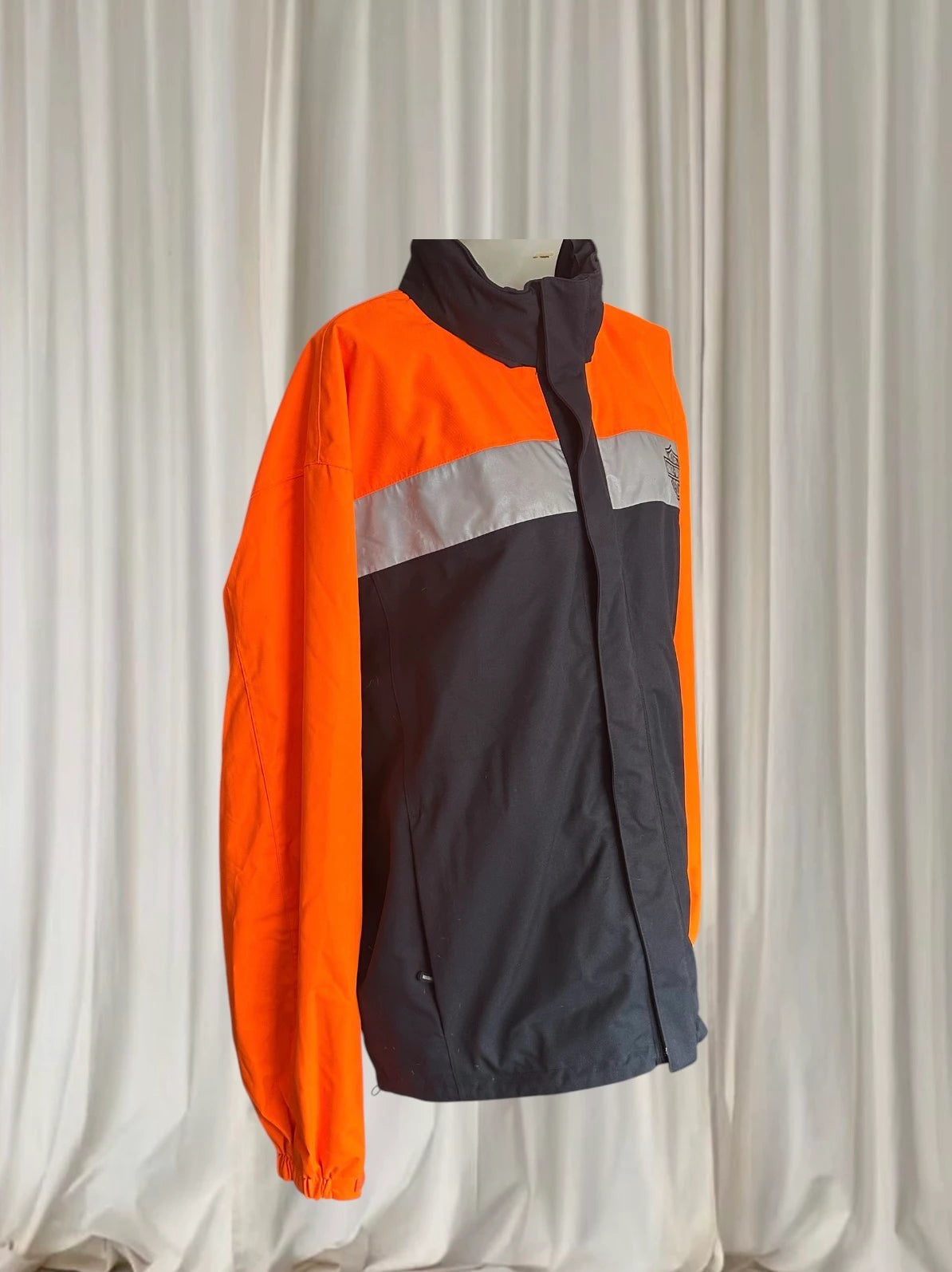 Harley-Davidson Hi-Vis Reflective Rain Jacket - Men's Size 2XL - Image 3