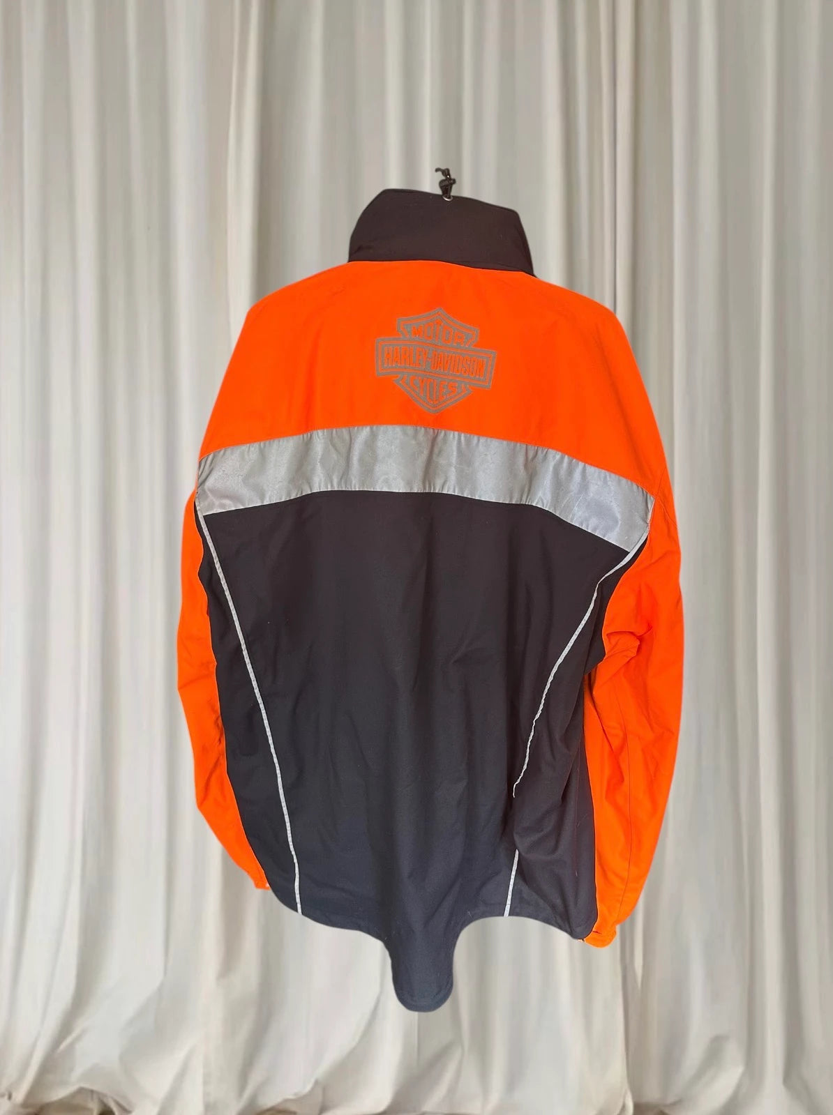 Harley-Davidson Hi-Vis Reflective Rain Jacket - Men's Size 2XL - Image 6