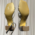 Verali Australia Nakita Gold Strappy Block Heel Sandals - Size 40 - Image 5