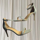 Novo Pelliy Silver Glitter Ankle Strap Heels - Brand New In Box - Image 6