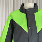 K1 Race Gear Motorsport Jacket - Neon Green and Black Colorblock - Image 3