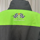 K1 Race Gear Motorsport Jacket - Neon Green and Black Colorblock - Image 7