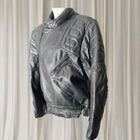 R.Jays Leathers Vintage 1980s Motorcycle Jacket - Black Biker Moto - Image 3