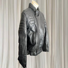R.Jays Leathers Vintage 1980s Motorcycle Jacket - Black Biker Moto - Image 4