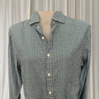 Boggi Milano Men's Gingham Check Long Sleeve Button-Down Shirt - Green/White - Image 2