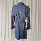 Sportscraft Valentina Trench Coat - Navy Blue Double-Breasted Belted Jacket - Image 5