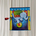 Schylling Circus Elephant Jack-In-The-Box - Vintage Style Musical Tin Toy - Image 1