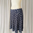 Review Anchors Away A-Line Skirt - Navy Blue Nautical Print - Image 2