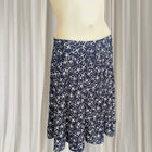 Review Anchors Away A-Line Skirt - Navy Blue Nautical Print - Image 3