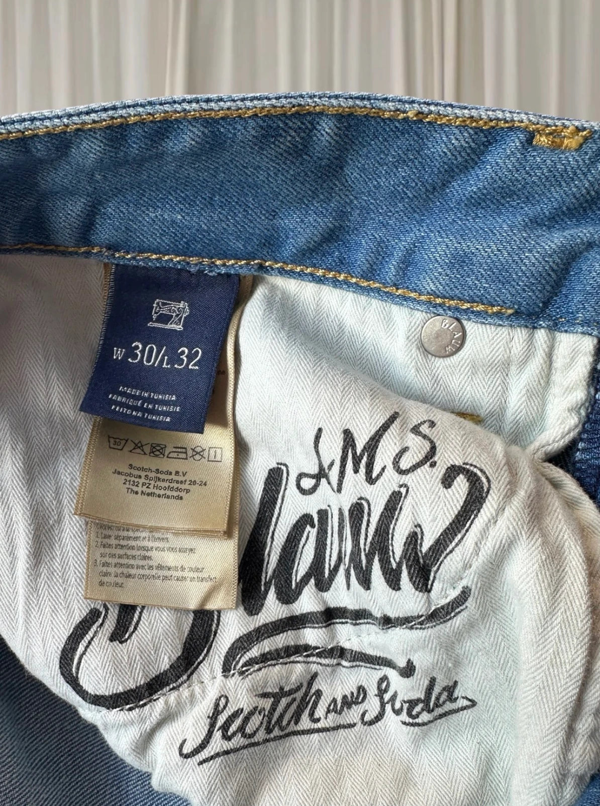 Scotch & Soda Women's Denim Jeans - Flattering Light Wash Fit - Image 6