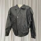 Saddlery Leather Bomber Jacket - Vintage Oversized Unisex Fit - Image 1
