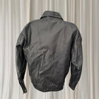 Saddlery Leather Bomber Jacket - Vintage Oversized Unisex Fit - Image 5