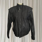 Vintage 80s Leather Bomber Jacket - Authentic Made In Mexico Retro Style - Image 1