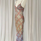 Tigerlily Monarch Dixie Midi Slip Dress - Elegant Printed Silhouette - Image 2
