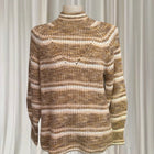 Tigerlily Olympia Coco Sweater - Striped Mock Neck Knit - Image 1