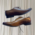 Tarocash Cosmo Men's Brown Cap Toe Oxford Dress Shoes - Size 11 - Image 4