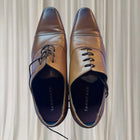 Tarocash Cosmo Men's Brown Cap Toe Oxford Dress Shoes - Size 11 - Image 2