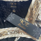 Ice Black And Gold Sequin Embellished Sleeveless Mini Dress - New With Tags - Image 5