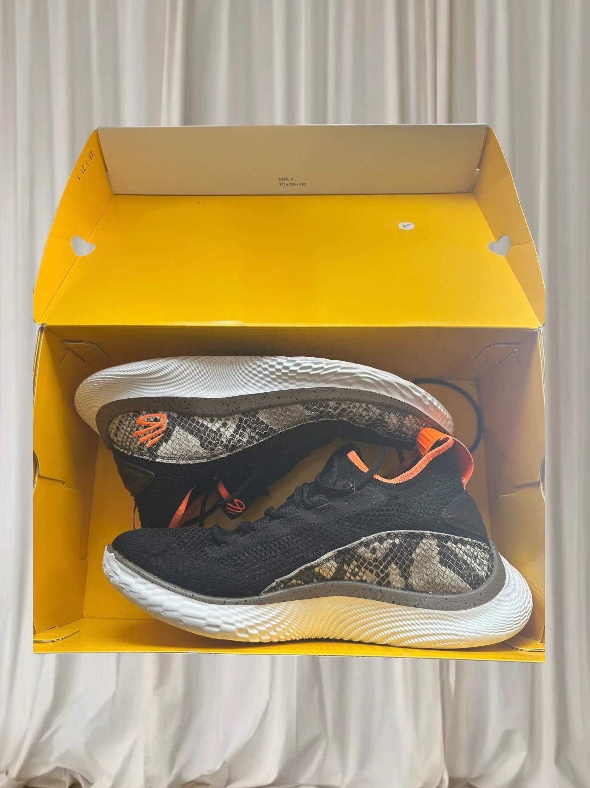 Under Armour Curry Flow 8 'Snake' Basketball Sneakers - Brand New - Image 2