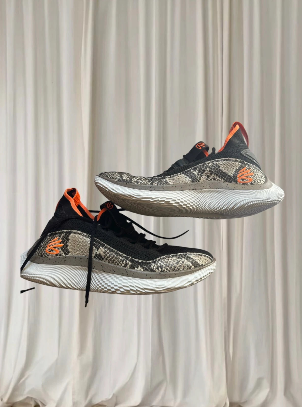 Under Armour Curry Flow 8 'Snake' Basketball Sneakers - Brand New - Image 3