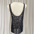 By Malene Birger Sequin Tank Top - Elegant Black Embellished Evening Wear - Image 5