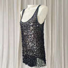 By Malene Birger Sequin Tank Top - Elegant Black Embellished Evening Wear - Image 3