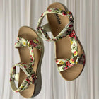 Cassini Floral Print Sport Sandals - Comfortable Botanical Summer Footwear - Image 6