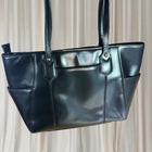 Joan Collins Faux Leather Tote Bag - Classic Everyday Handbag - Image 3