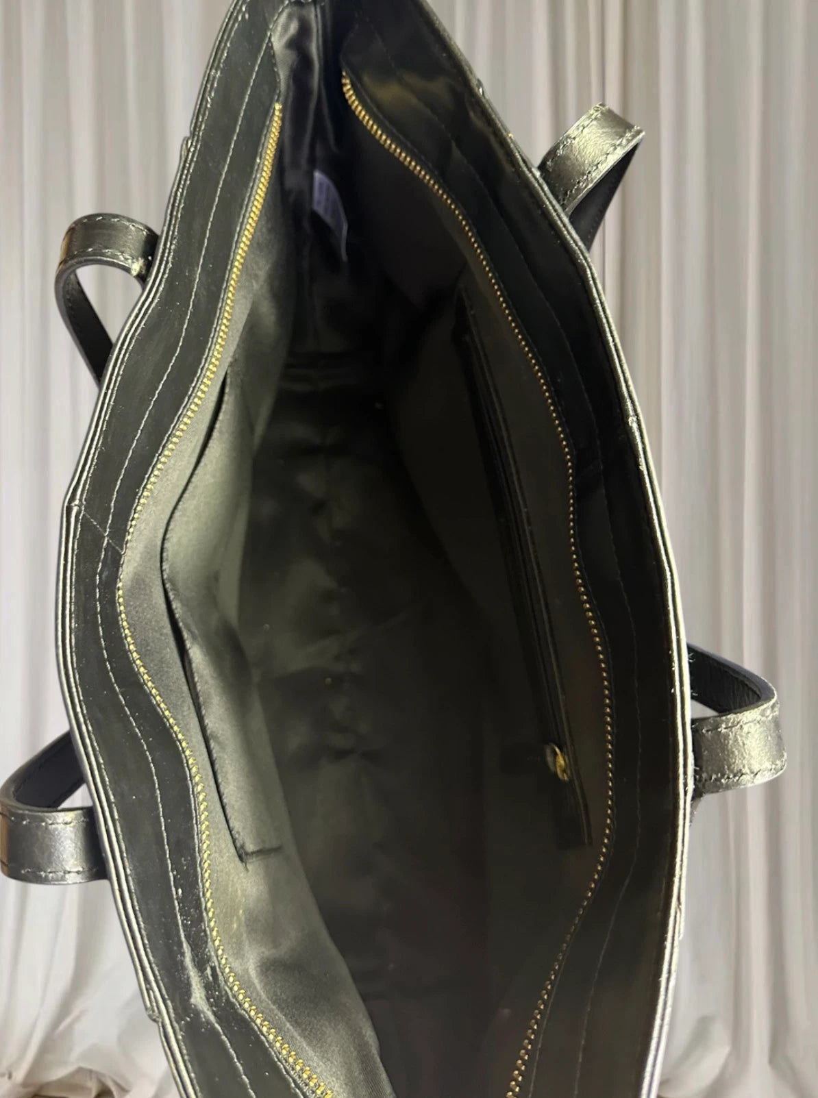 Joan Collins Faux Leather Tote Bag - Classic Everyday Handbag - Image 8