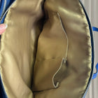 Coach Penelope Leather Satchel Bag - Vibrant Blue Turnlock Design - Image 7