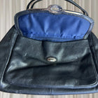 Coach Madison Madeline EW Satchel - Premium Black Leather Turnlock Shoulder Bag - Image 4