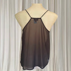 Bardot Cami Tank Top - Silver Stud Embellished Grunge Aesthetic - Image 4